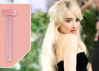 Sabrina Carpenter Preps for Met Gala with This Cool Therapy Wand!