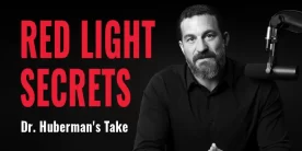 andrew huberman red light therapy podcast