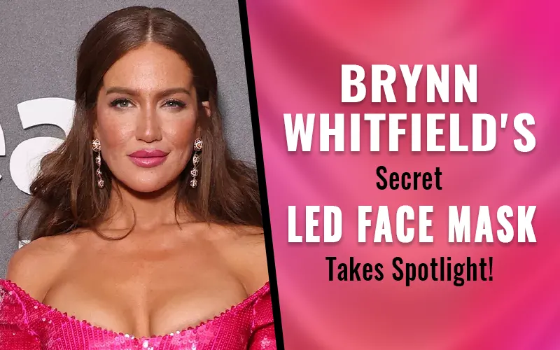 Glow Up with the Brynn Whitfield LED Face Mask: Radiate Your Inner Beauty