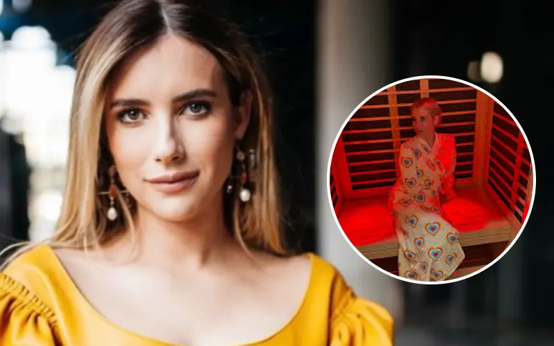 Emma Roberts Heats Things Up with her Sauna: The Tiny Luxury That’s Got Hollywood Talking!