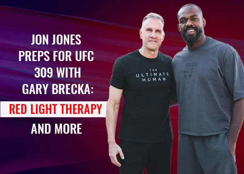 Jon Jones Adds Anti-Aging Coach Gary Brecka to UFC 309 Camp, Embracing Cutting-Edge Wellness Techniques